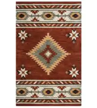 Alora Decor Ryder Hand-Tufted Southwest Southwest/Tribal RY1000 Area Rug